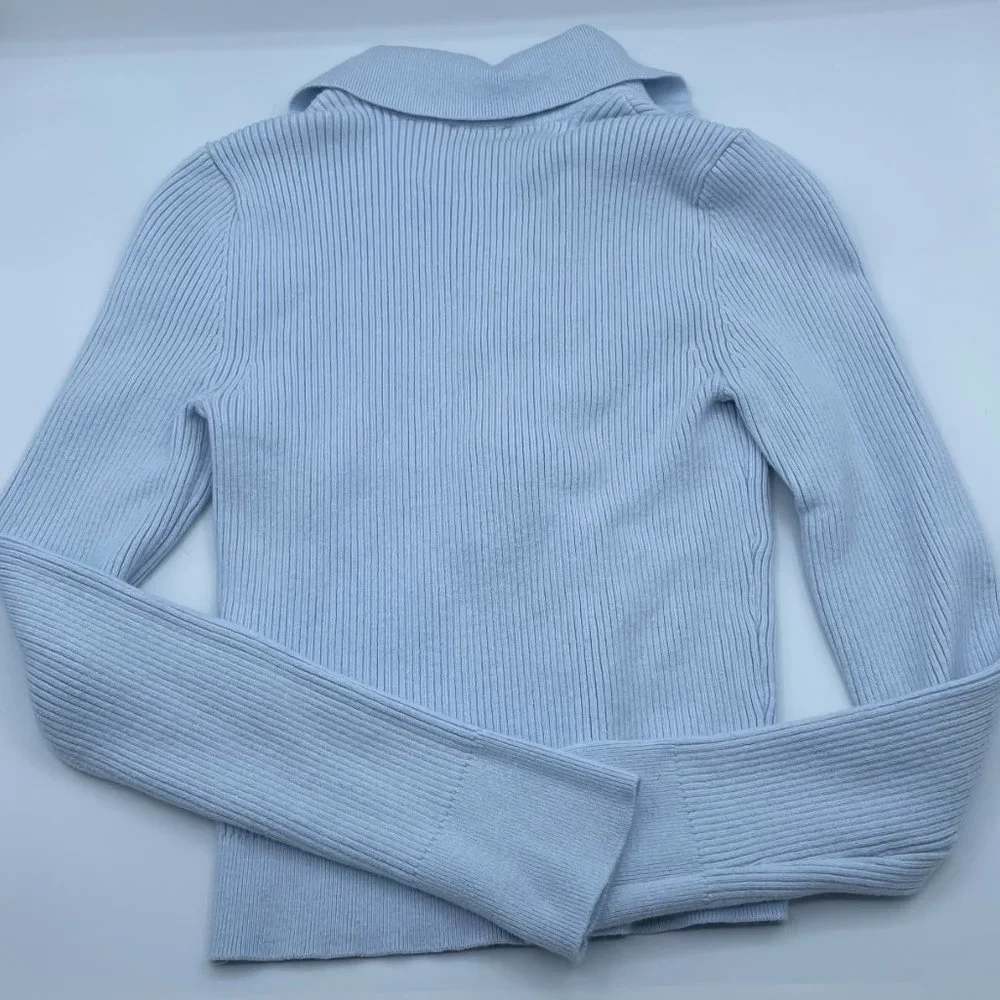 Abercrombie x-small collared zip up - Picture 4 of 6